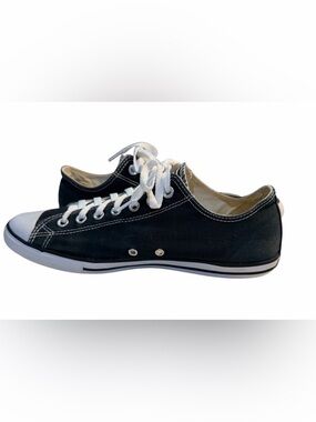 Converse Chuck Taylor All Star Canvas Sneakers Black, Unisex Women:10.5  Men:9